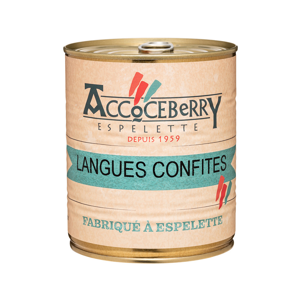 Langues confites maison accoceberry