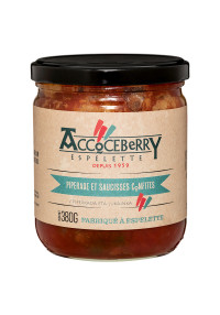 Piperade et Saucisses Confites