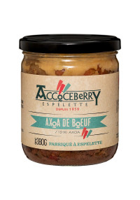Axoa de boeuf maison Accoceberry