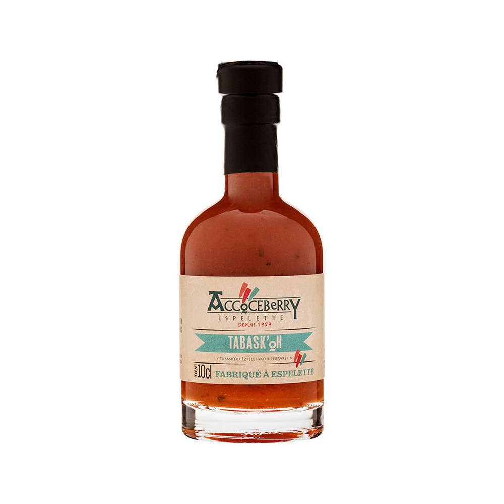 Tabask'oh, sauce piquante maison Accoceberry