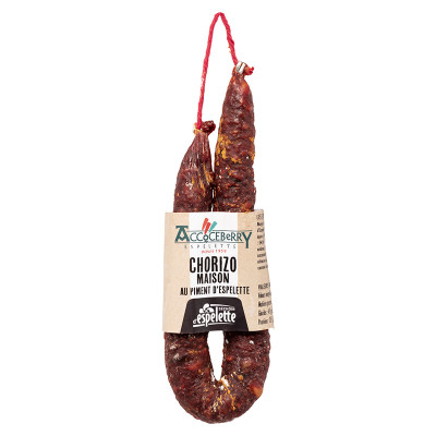 Chorizo maison Accoceberry façon fer à cheval