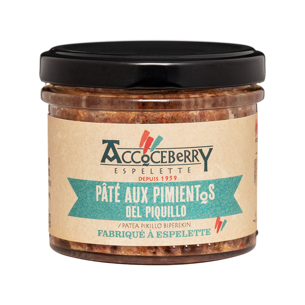 Pâte Maison Accoceberry aux piments Del piquillo