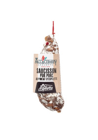 Saucisson maison Accoceberry au piment d'espelette